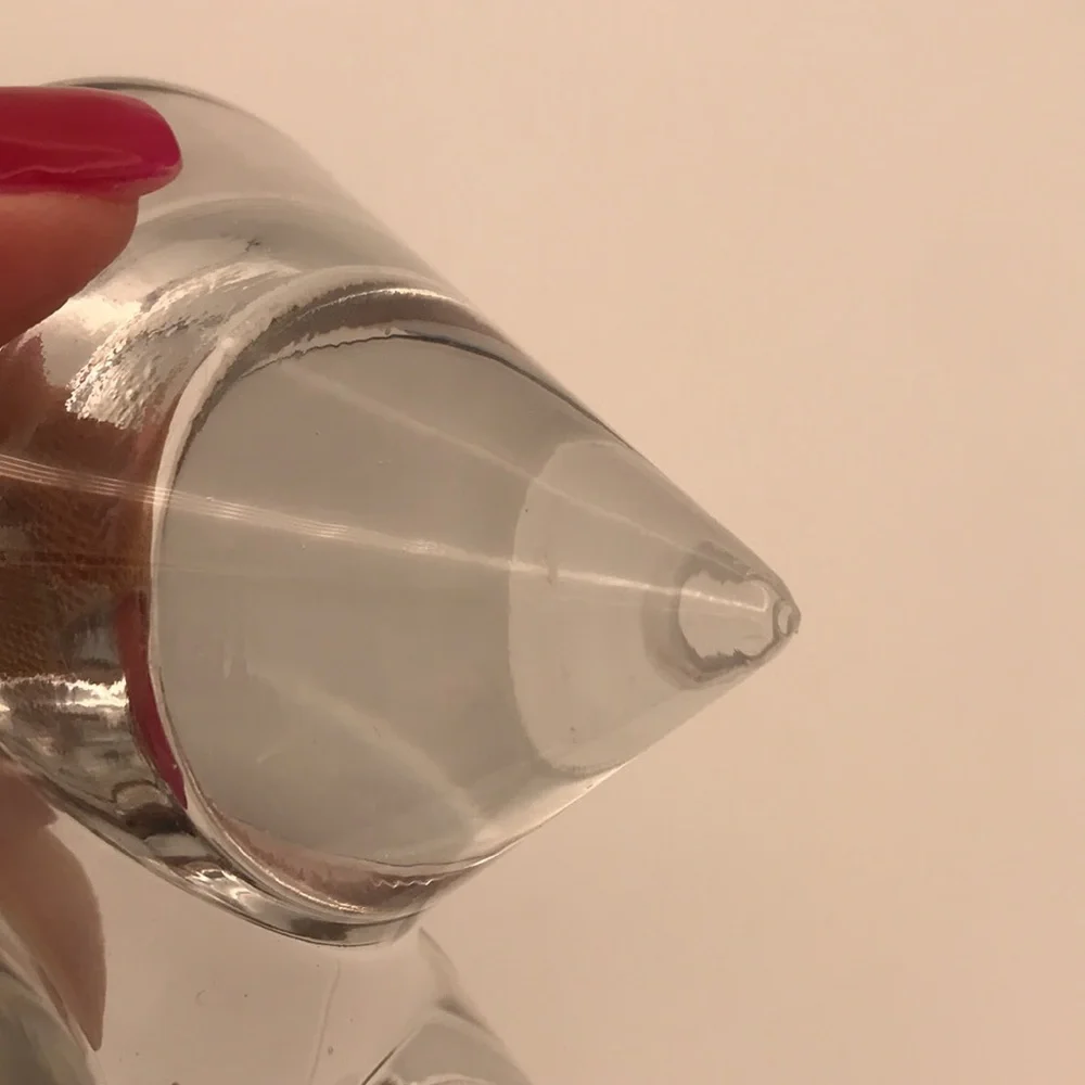 VTG Swedish Art Glass DORRE 3 Candle Holder‎